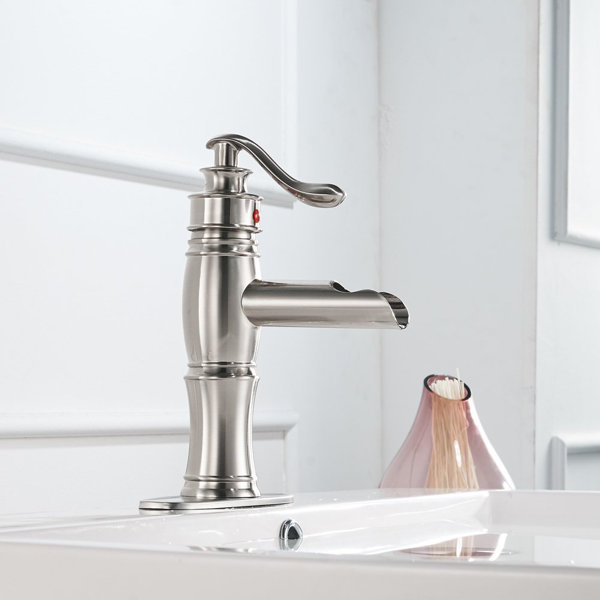 DFI Waterfall Single Hole Bathroom Faucet & Reviews Wayfair
